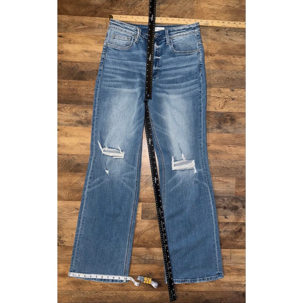 Fly monkey women’s distressed flare jeans - Picture 15 of 16